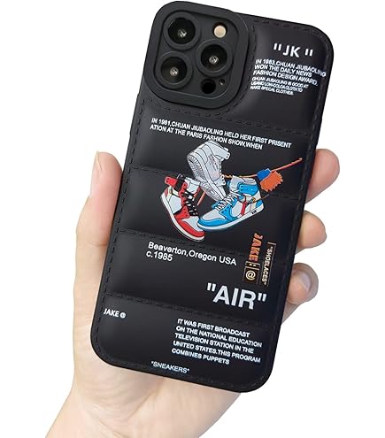 Amazon.com: IAIYOXI Puffer Case with Sports Shoes Brand