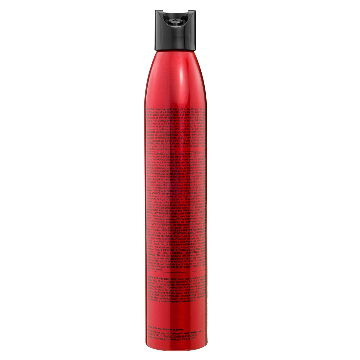 SexyHair Big Root Pump Plus Humidity Resistant Volumizing Spray Mousse, 10.0 oz: Premium Beauty