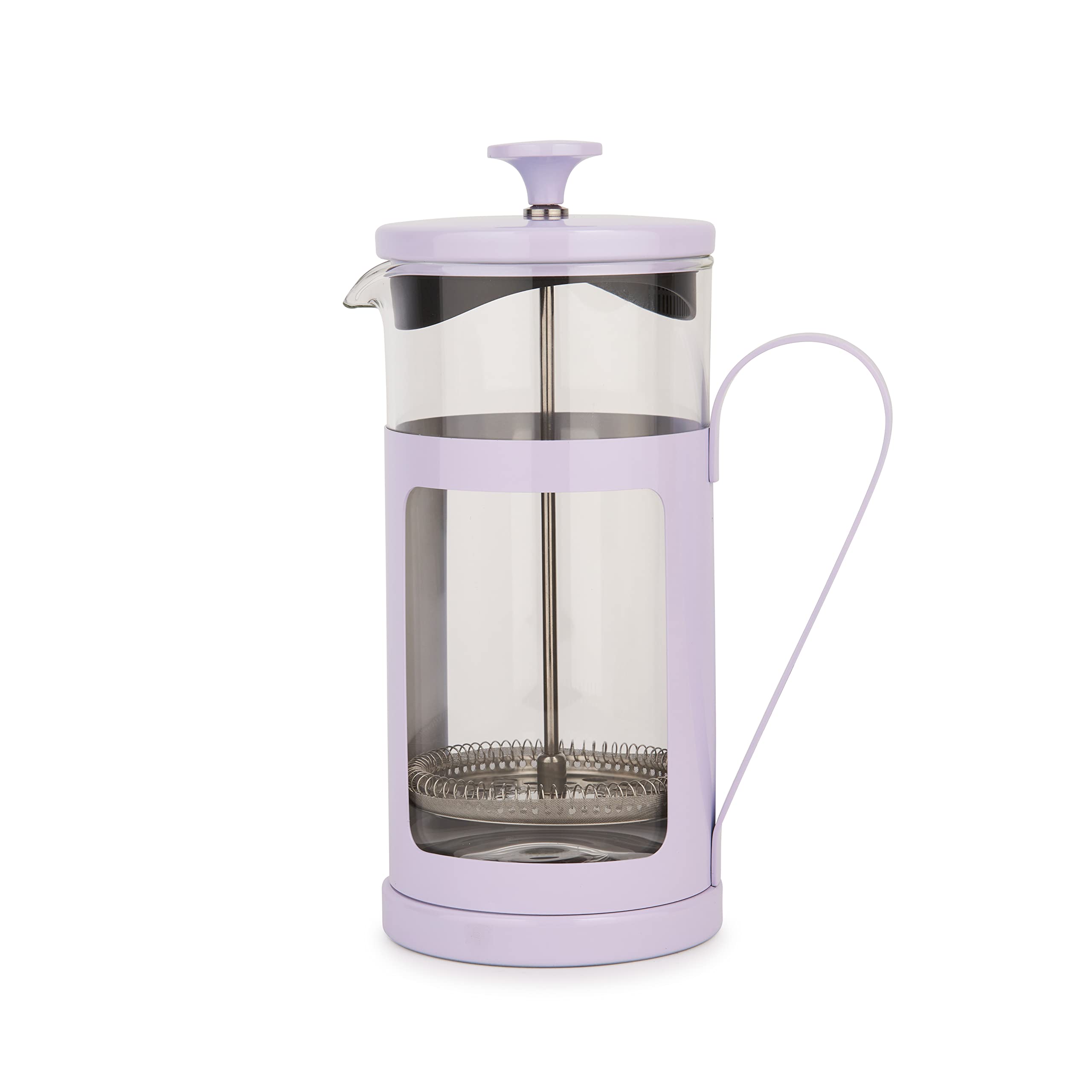 La Cafetière Monaco Stainless Steel Cafetière, Eight Cup, Lavendar, Gift Boxed