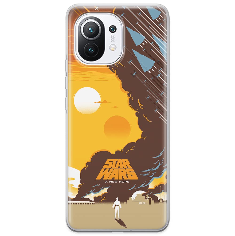 ERT GROUP mobile phone case for Xiaomi 11 original and officially Licensed Star Wars pattern 027 optimally adapted to the shape of the mobile phone, case made of TPU — image 1