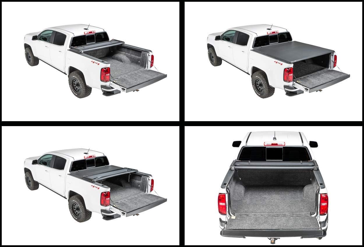 Amazon Com 2014 2018 Chevy Silverado Gmc Sierra 6 5 Ft Bed Gator Pro Premium Soft Tri Fold Truck Bed Tonneau Cover Gsf0133 Made In The Usa Automotive