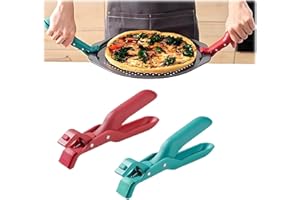 Hot Plate Grippers, Anti-Scald Bowl Clip, 2026 Upgraded Multi Purpose Hot Plate Gripper, Anti-Scald Bowl Dish Grippers for Ki