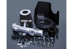 INTAKE KAI INTAKEKAI Performance Air Intake (Compatible with 2002-2006 TOYOTA CAMRY/SOLARA 2.4 2.4L 2.4L l4 MODELS) (BLACK)
