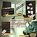 Furniture and Tv Anti-Tip Straps - Heavy Duty Wall Anchor for Baby Proofing Dresser, Bookshelf, Bookcase - Earthquake Proof Anchoring Kit - 6 Pack White and Black - Free 4 Corner Guards and ebook.