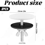 Nuqin Tap Blanking Cap Sink Hole Cover 11-45mm Stainless White view 2