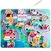 Wooden Lacing Beads Vehicle Block Set, Educational Hand String Toy Cars, Learning Jigsaw Puzzle Play Mat Gift for Ages 6, 9, 12 Months 1, 2, 3 Years Old, Babies, Girls, Boys, Toddlers & Kids