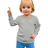 Haloumoning Baby Girls and Toddlers' Crewneck Sweatshirts Kids Long Sleeve Fall Pullovers 2-10 Years