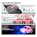 FORREST Cute Vintage Toy Car for Kids, VW Beetle 1:38 Diecast Play Vehicles Model ,Classic Design Style , Lights&Sounds Whit Multi-Color, Great Gift (Orange)