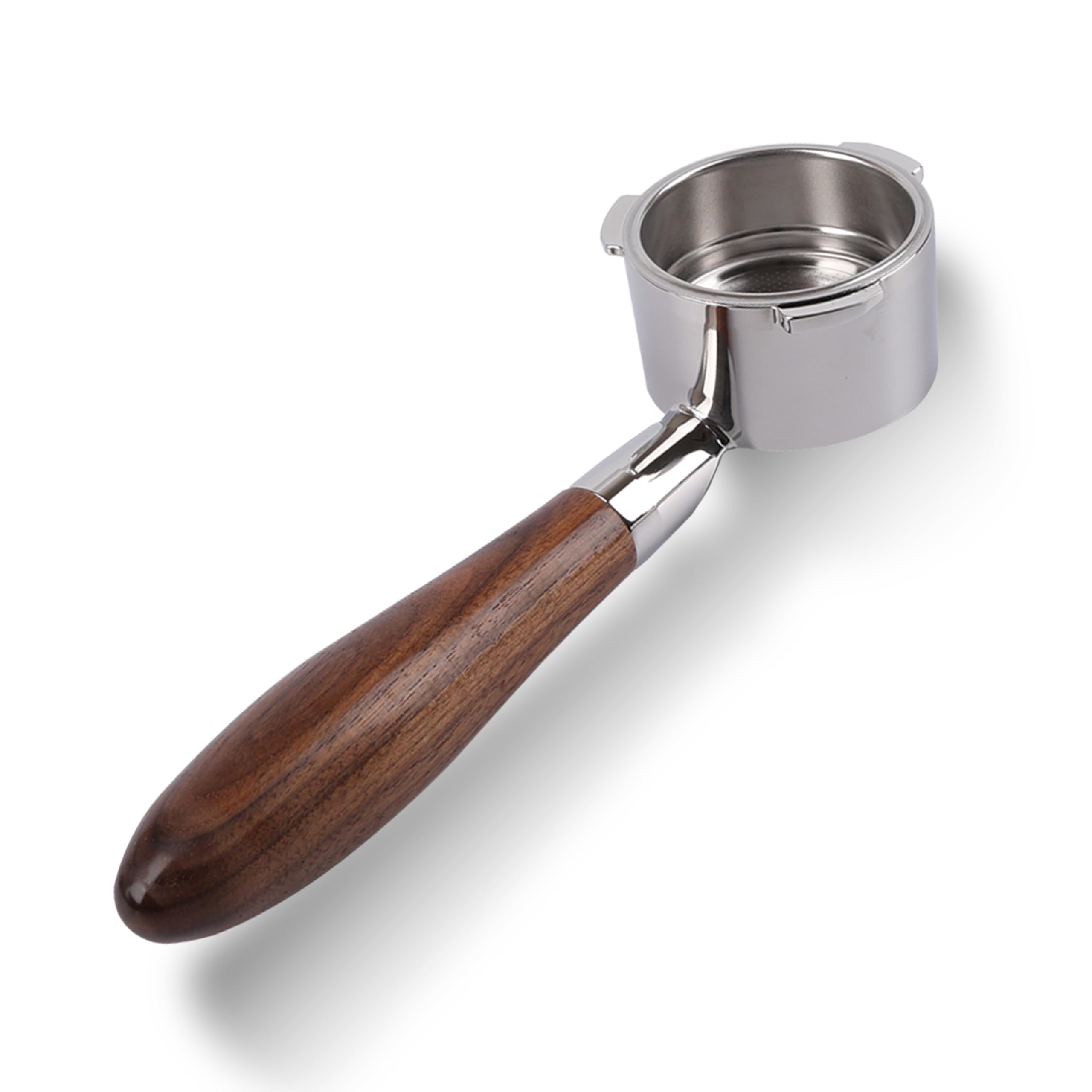 CASABREWS 51 mm bodemloze portafilter met filtermand en puckscherm, 3 oren espresso portafilter past op CASABREWS CM5418, 3700Essential, 3700Gense, 3700Pro