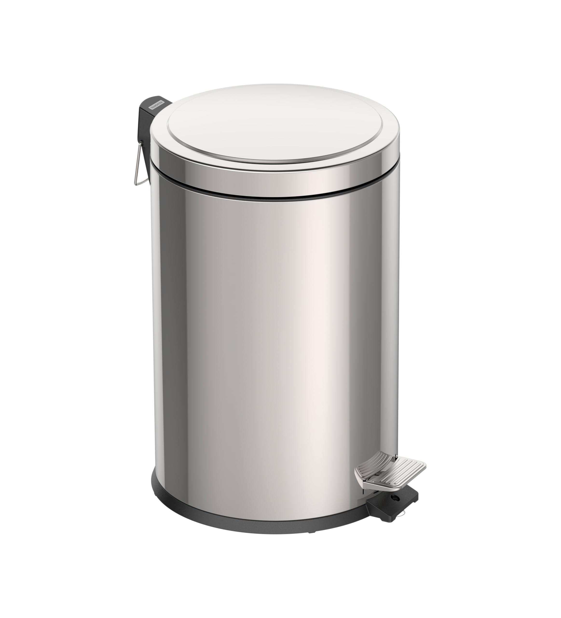 Tramontina 20L Pedal Bin โ Stainless Steel Kitchen Waste Bin with Lid, Removable Inner Bucket, 29.5 cm Diameter x 46 cm Height, 94538120