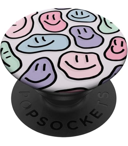 Amazon.com: Smile Face Pink Happy Smiling Emoticon 90s y2k