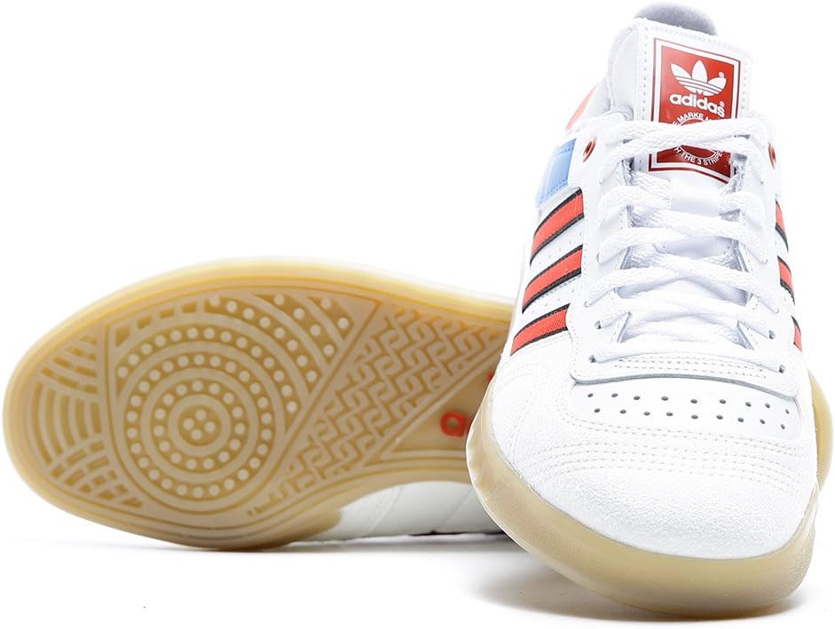 adidas handball top vintage white & tactile red