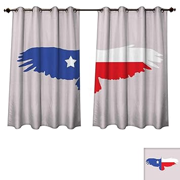 Amazon Com Rupperttextile Texas Star Blackout Thermal Curtain