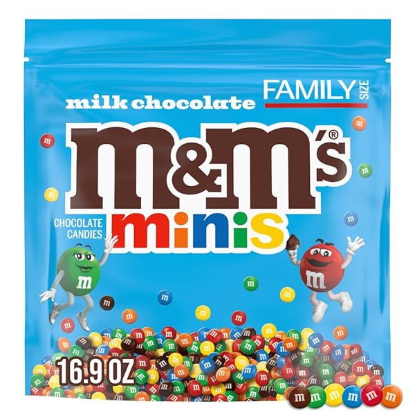 M&M’S MINIS MILK CHOCOLATE EASTER CANDY BAG, CANDY...