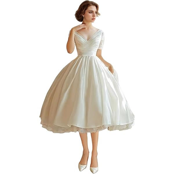 一番くじ ホロライブ ～Wedding Dress Style～ Zymhae Boho White Long Wedding Dresses for Bride Satin