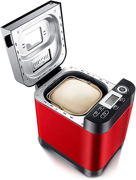 Amazon De Automatische Brotbackmaschine Diy Brotbackautomat Maschine Mit Fruchtnussspender Antihaft Mit 18 Programmen 13 Stunden Verzogerungstimer 1 Stunde Warm Halten 2 Laibgrossen 3 Farben