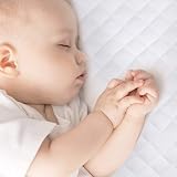 SPRINGSPIRIT Waterproof Moses Basket Mattress Protector 2 Pack 78x43cm view 6