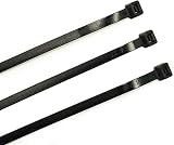 ERKO Cable Ties Black 540 x 7.6 mm Pack of 100 54 kg Tensile view 6