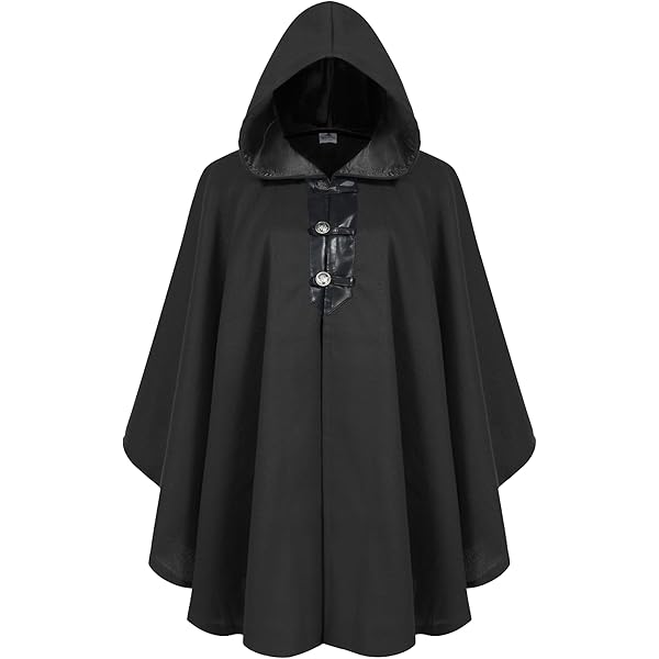 Amazon.com: Boat Cloak Black Wool FDR Naval Cape with Velvet Collar and  Lined in Satin