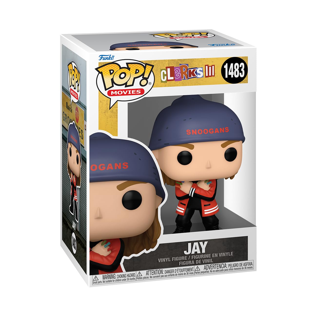 Funko POP! Movies: Clerks 3 - Jay - Collectable Vinyl Figure - Gift Idea - Official Merchandise - Toys for Kids & Adults - Movies Fans - Model Figure for Collectors and Display