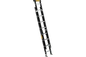 DeWalt DXL3020-16PT Fiberglass Extension Ladder Type IA, 300-Pound Duty Rating, 16-Foot