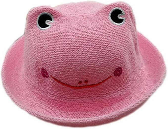 Pink frog hat Clearance
