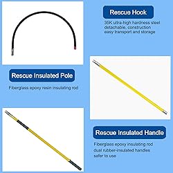 Rescue Hook with 18 inch Opening, High Voltage