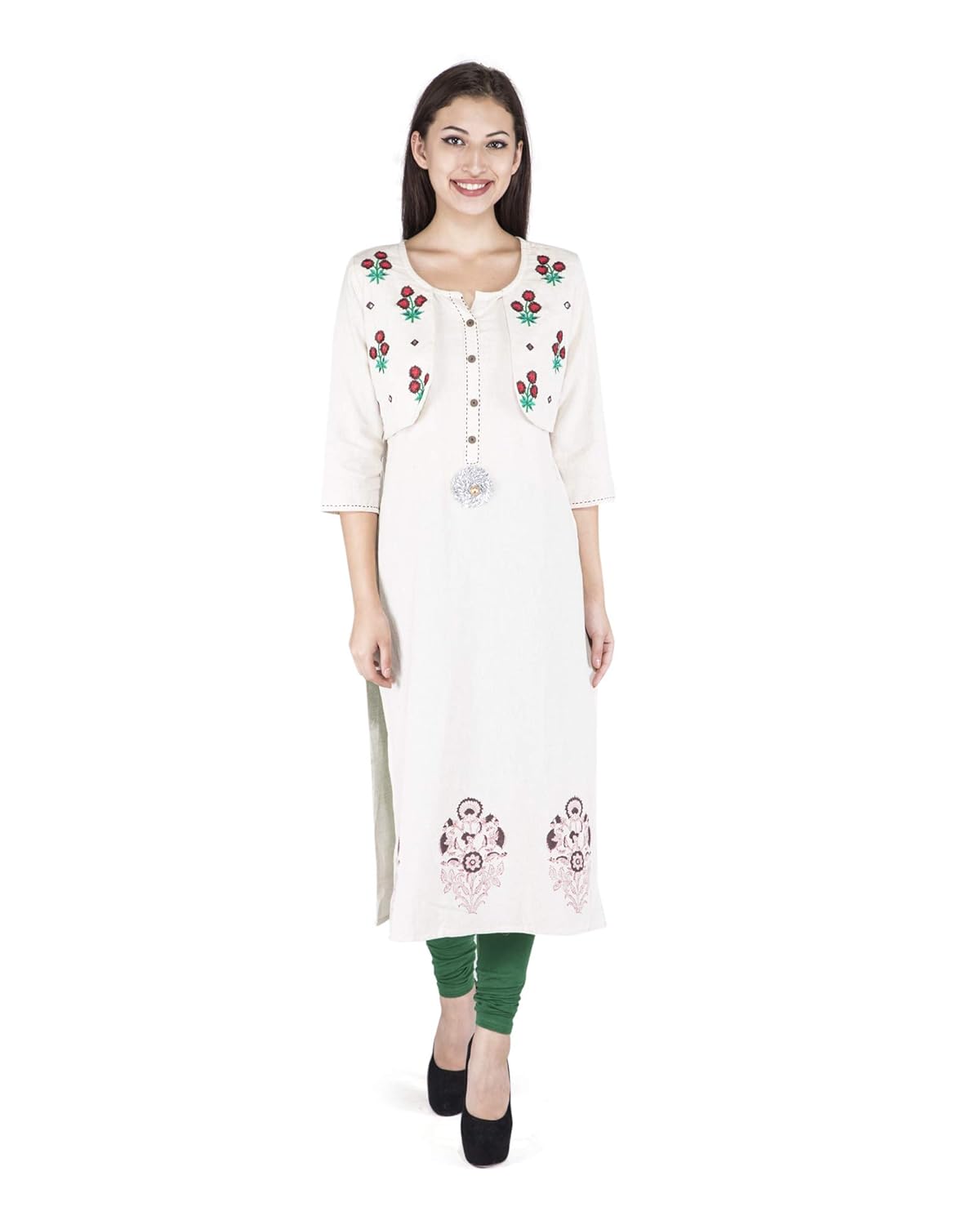 Download Buy Amaara Cotton Straight Calf Long Jacket Pattern White Solid Free Get Wallpaper Buy Amaara Cotton Straight Calf Long Jacket Pattern White Solid For iPhone