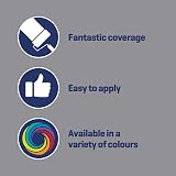 Johnstone's Wall & Ceiling Paint Manhattan Grey Matt Emulsion 5L view 5