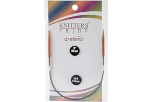 Knitter's Pride 200168 Dreamz Fixed Circular Needles 9"-Size 5/3.75mm