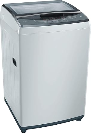 Bosch 7kg Fully Automatic Top Loading Washing Machine (WOE704Y0IN, Grey)