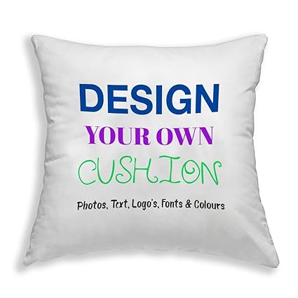 Personalised 45 X 45cm Present Cotton Cushion Cover Your Own