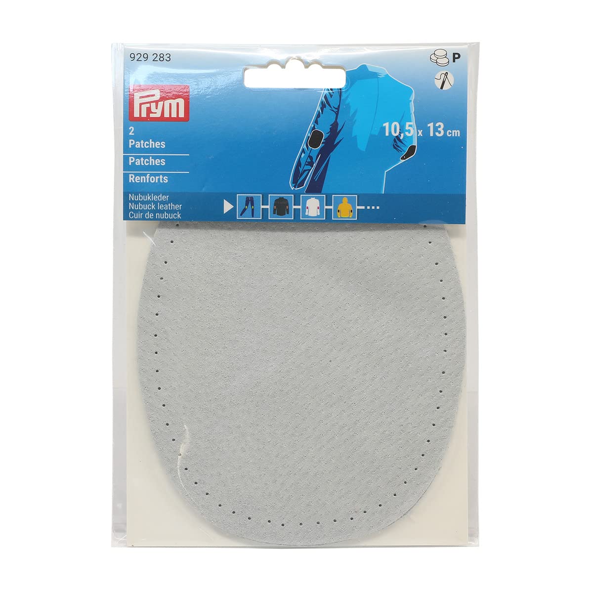 Patch.nubuckleath(sew.)10,5x13cm l'gr
