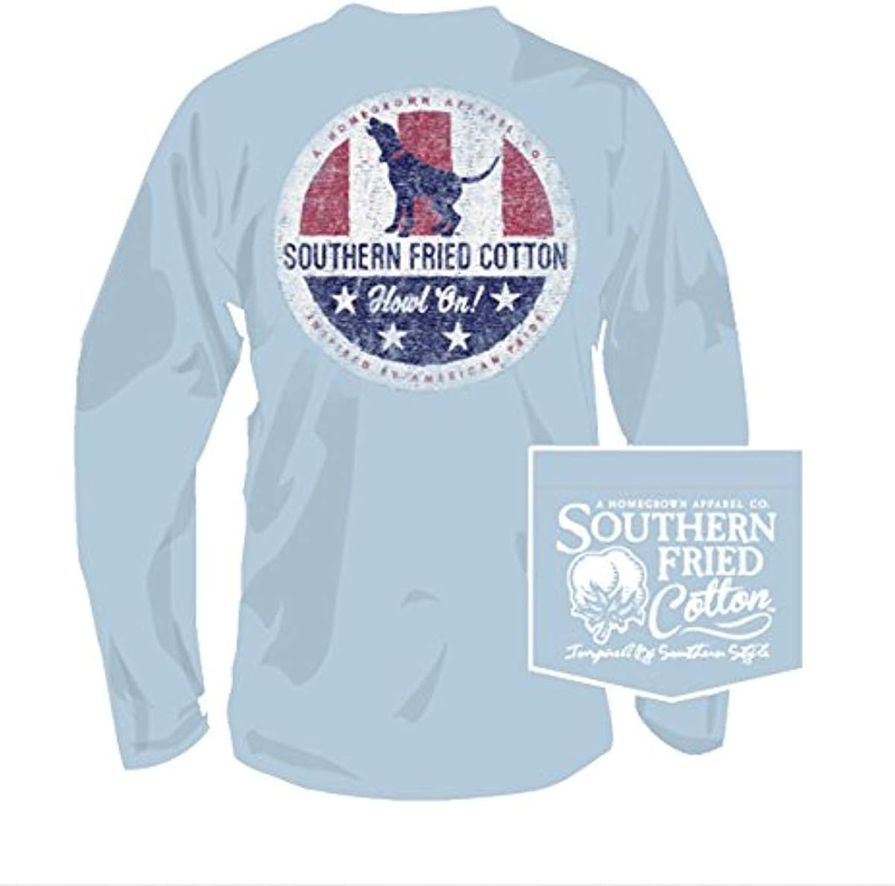southern fried cotton long sleeve shirts
