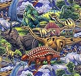 Pico Textiles 2 Yards Bolt - Dinosaurs Allover
