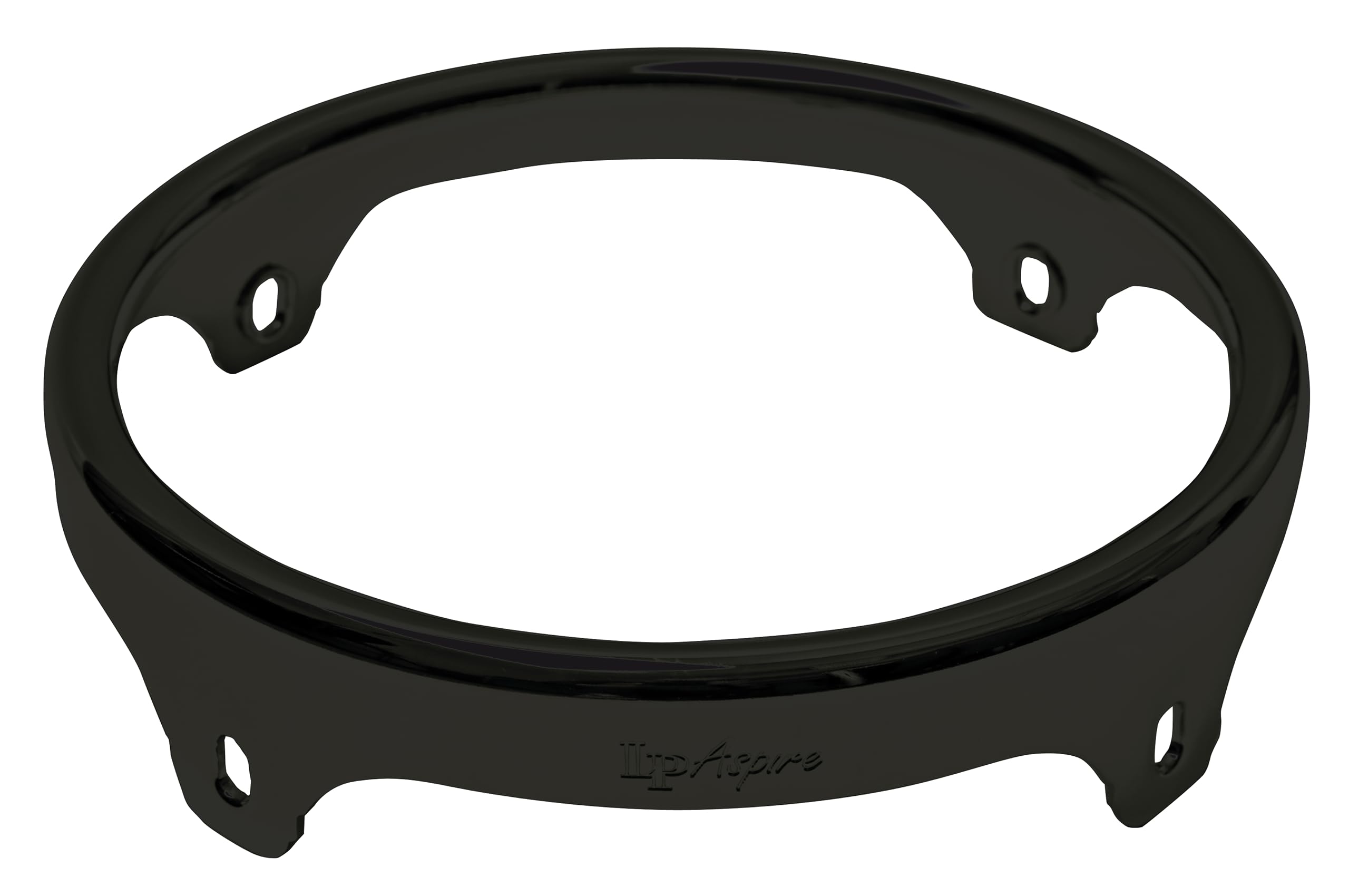 Latin Percussion Hoop Bongo Aspire EZ Curve - LPA601 - LPA601F - LPA602F-SNG 6 3/4" Black, LPA423A