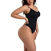 SAIASYP Shapewear Bodysuit Tummy Control Body Shaper Sculpting Butt Lifter Body Shaper for Women