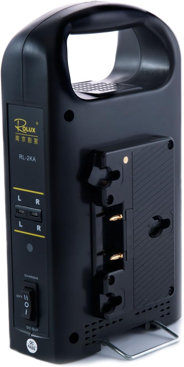 ROLUX RL-2KA 2X Charger for G-Mount Battery (Black)