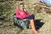 Treadway Bean bag chairs, fishing chair, deck chair, Air Chair, inflatable sofa, air lounger, hangout, hammock, tent peg, pocket, stake loop (Covert Camo)