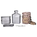 Boundless Voyage Titanium Military Canteen Cups Set