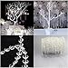 GoFriend 99 ft Clear Crystal Like Beads by the Roll- Wedding Christmas Home Decorations Light Chandeliers Centerpieces Accessories