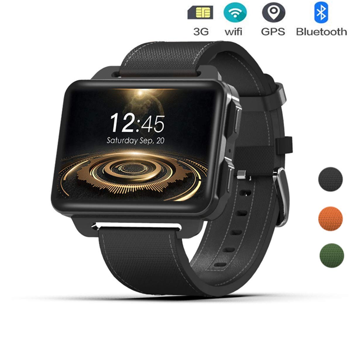 ACZZ 3G Smart Watch Phone, Mt6580 Quad Core 1.3Ghz 1Gb Ram ...