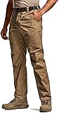 CQR Men's Utility Flex Cargo Pants, Classic-Fit