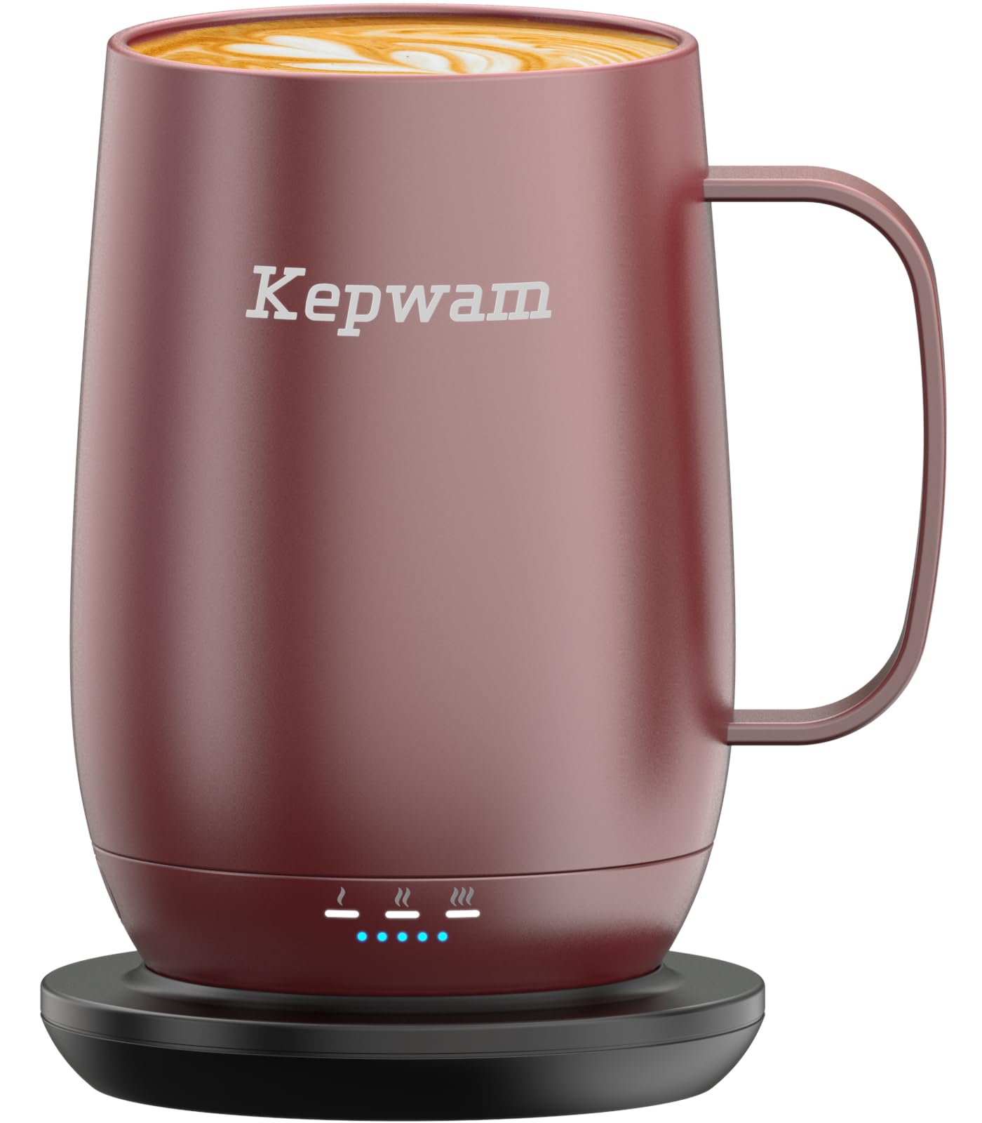 Photo 1 of Kepwam Heated Coffee Mug T2-Plus, 20oz Leading Large Capacity Self Heating Mug, Up to 8 Hrs Battery & Hot Up to 149?, Smart Coffee Mug for Women, Men