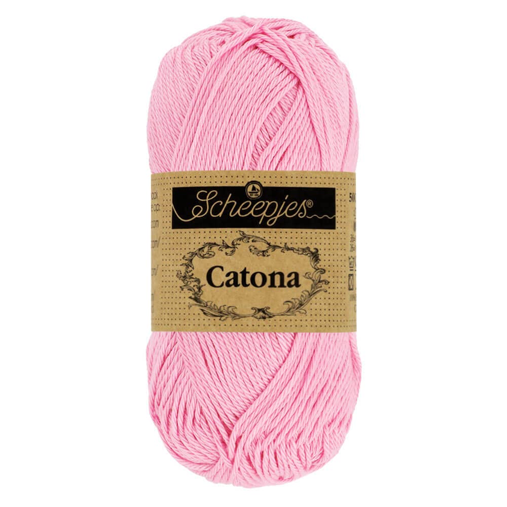 Scheepjes Catona 10g 'Cutie Pie' Yarn | 100% Mercerised Cotton Fingering Weight Yarn for Amigurumi, Crochet & Knitting | EN71-3 Certified (222)