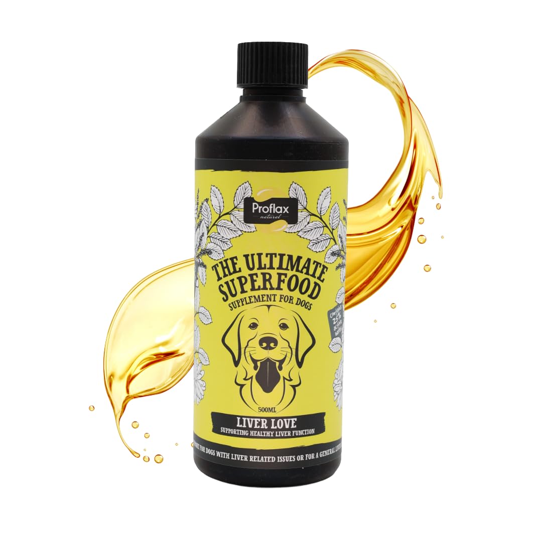 Proflax Liver Love Detox & Liver Support for Dogs – Bile Flow, Digestion & Metabolic Health - 500ml — image 1
