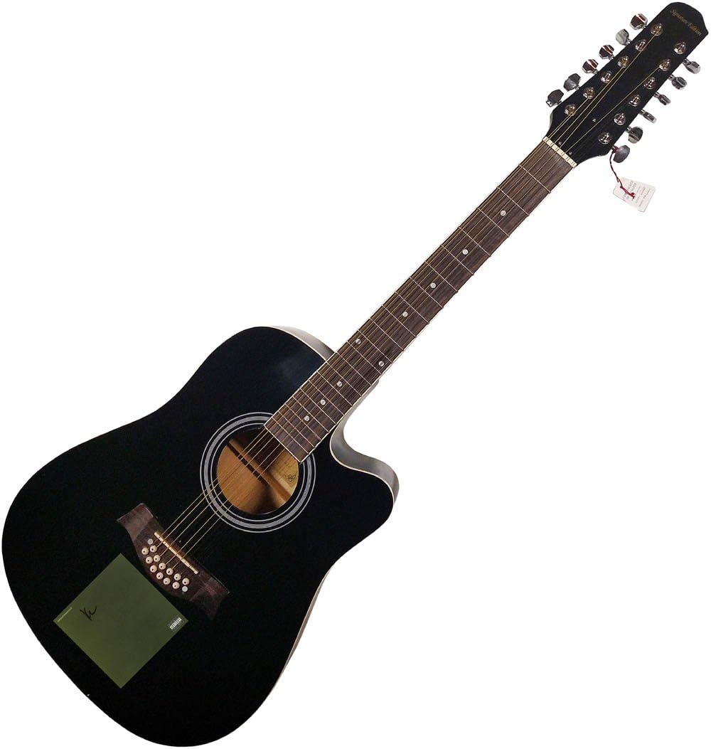 Kendrick Lamar Signed Untitled Unmastered Flat 12-String Acoustic Guitar UACC RD