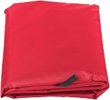 Socobeta Swing Seat Cushion Cover - Waterproof, Easy Clean, Red 12" view 2