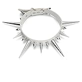 FNQUFUJ Goth Necklaces Long Spiked Choker Punk Rock Collar Halloween Costume Jewelry Gothic Accessories