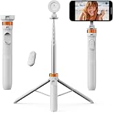 K&amp;F CONCEPT 63'' Magnetic Selfie Stick Tripod | Lightweight Cellphone Stand with Remote, Compatible with iPhone 18 Pro Max17//16/15/14/13/12 Series and All Phones, MS19